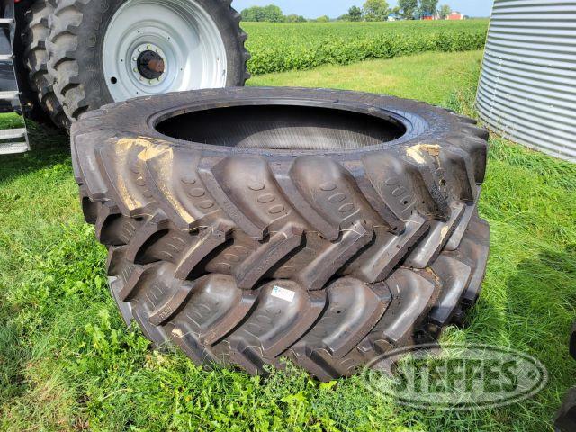 (2) AgriMax 480/80R50 Rear Tires, New
